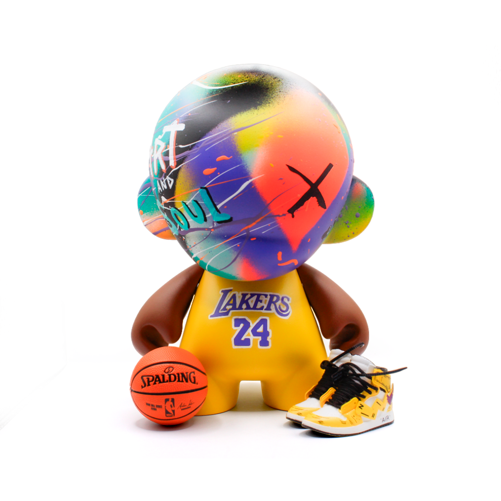 Toy art  Lakers