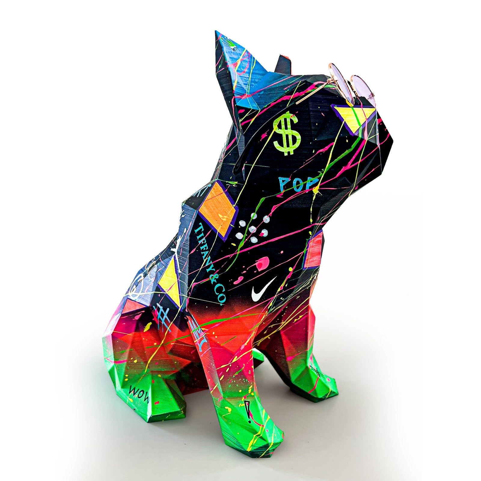 Toy art  Buldog Pop art