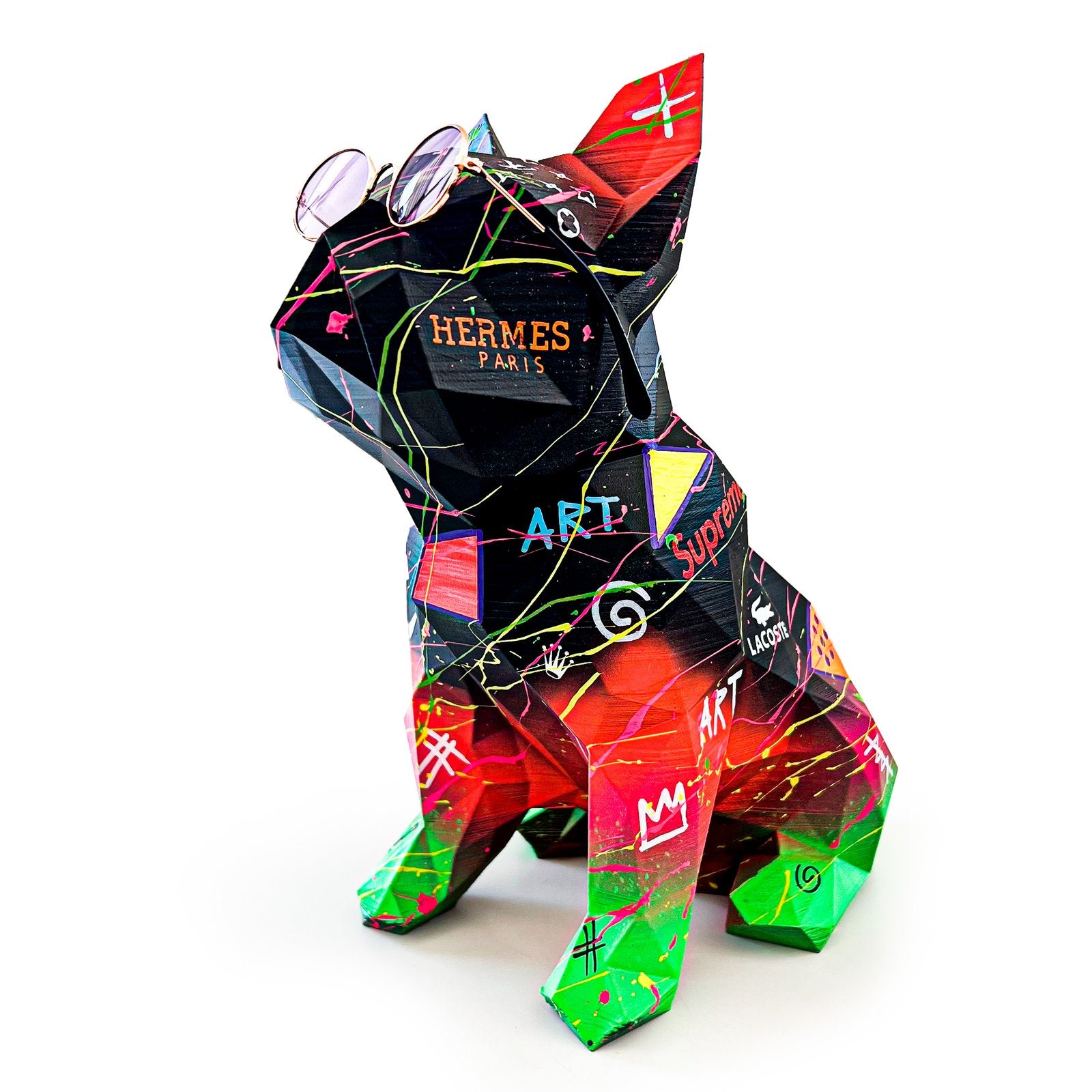 Toy art  Buldog Pop art