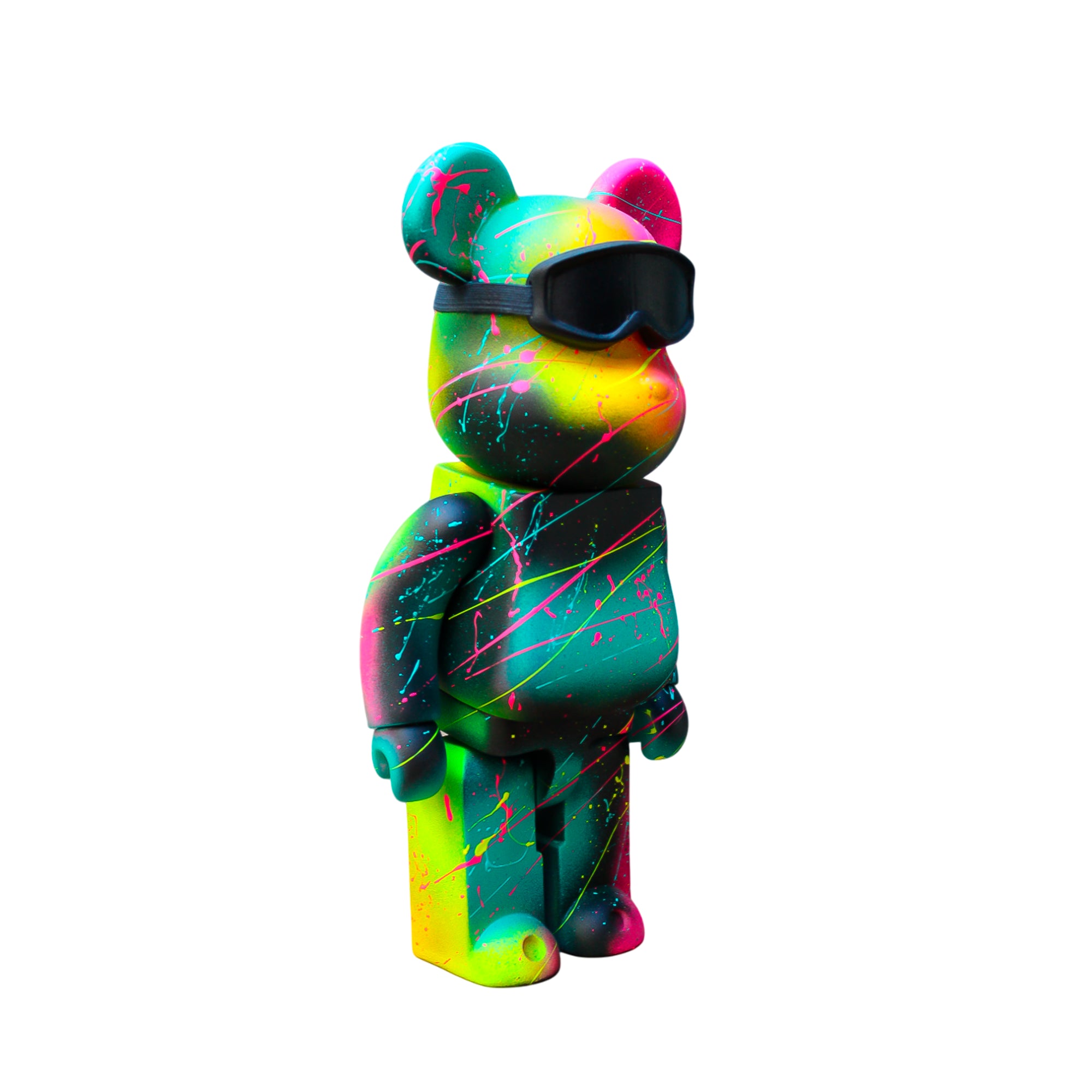 Toy art  BearBrick Snowboard