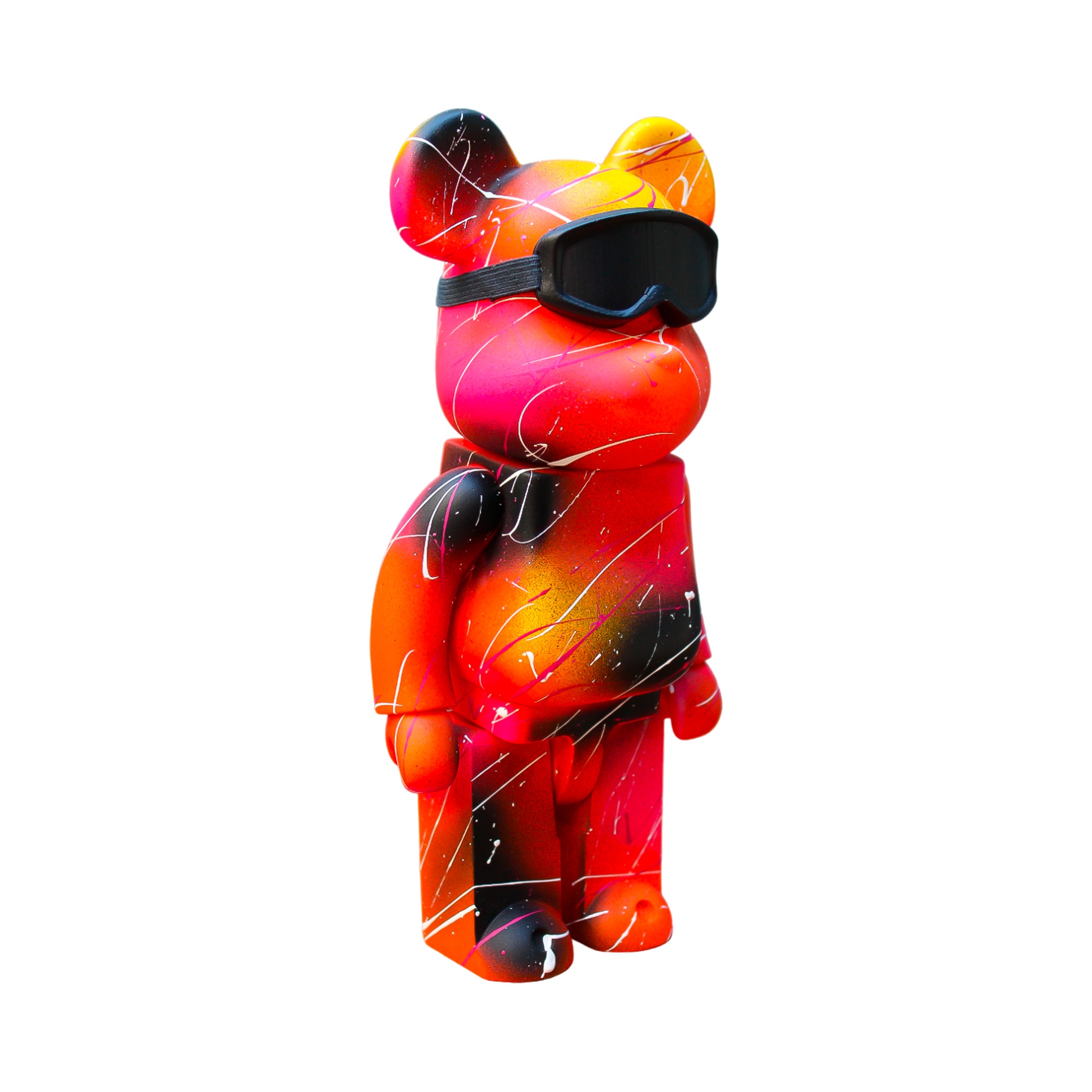 Toy art  BearBrick Snowboard