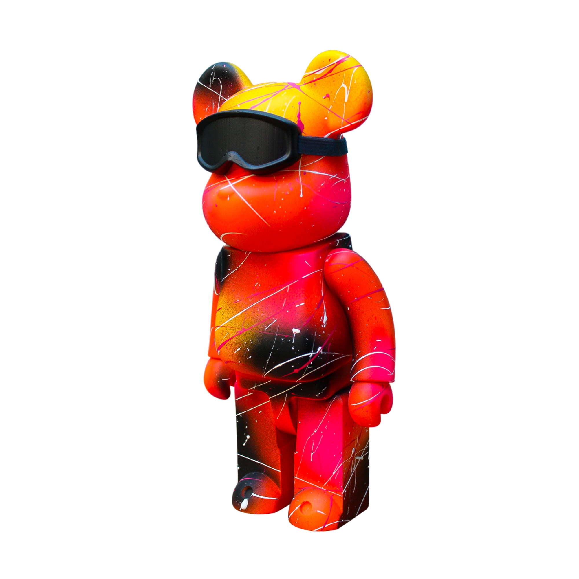Toy art  BearBrick Snowboard