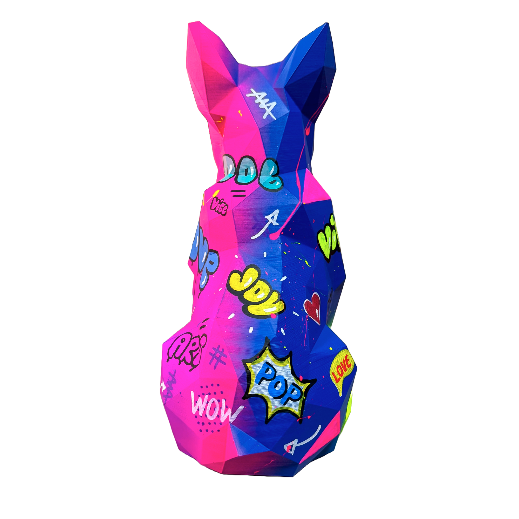 Toy art  Buldog Pop art