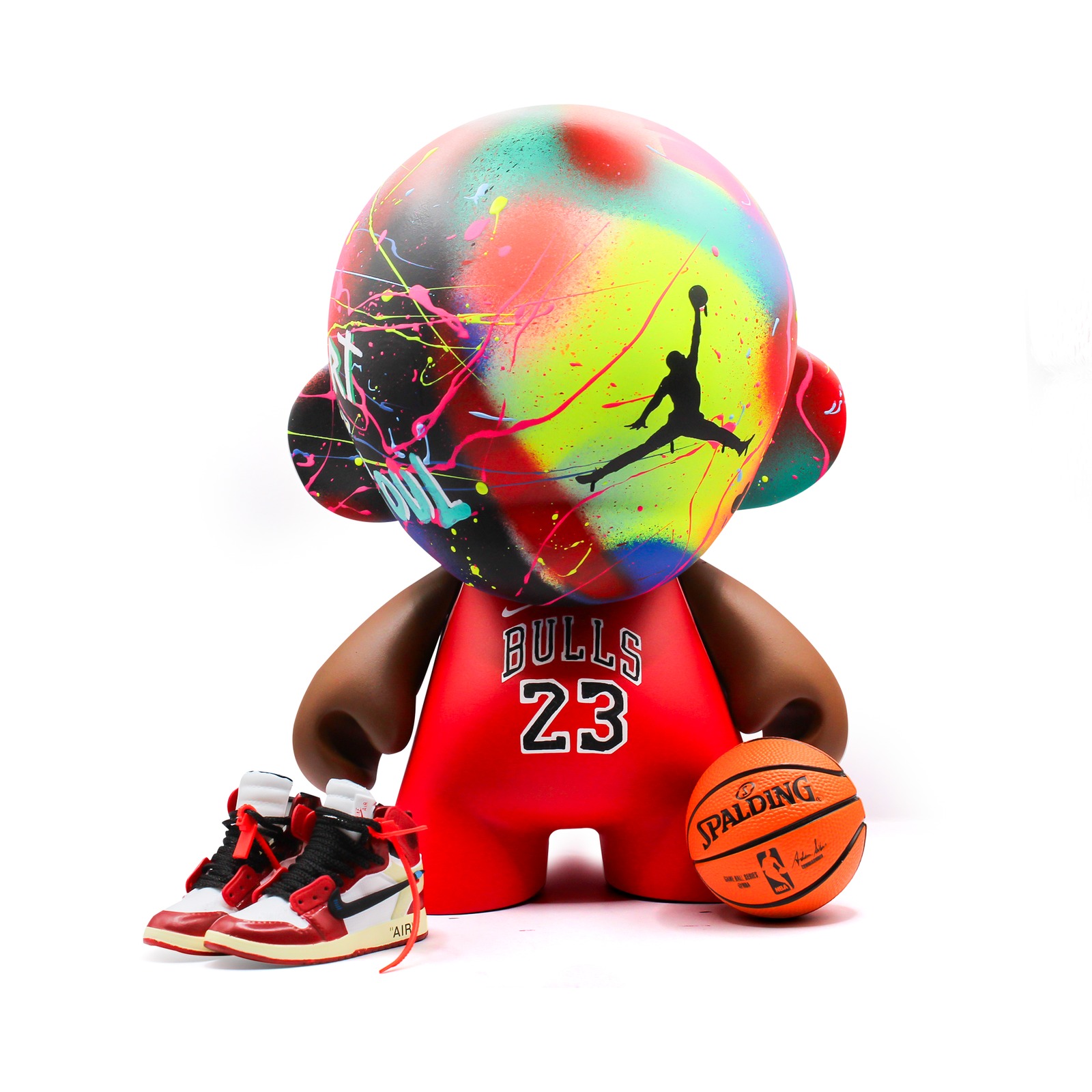 Toy art  Chicago Bulls