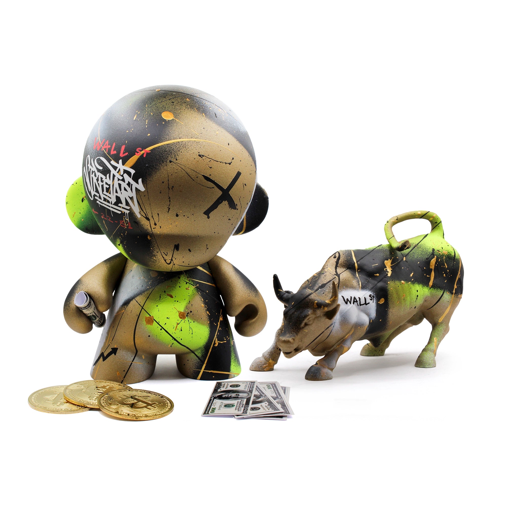 Toy art Wall Street